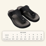 Tidal Thong - Black and Grey