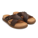 Tidal Cross - Dark Brown