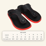 Tidal Thong - Black and Red