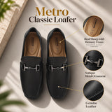 Metro Classic Loafer - Black